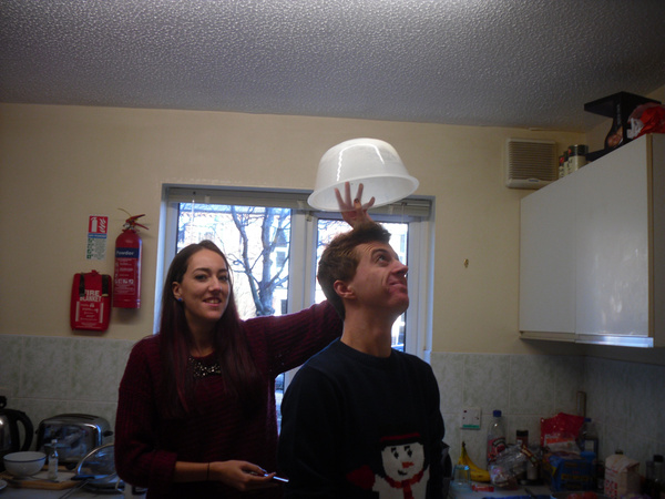 charley testing if the icing is done